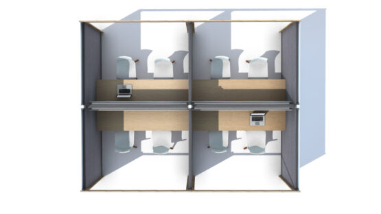 Oasis Linear Team Booth - Image 10