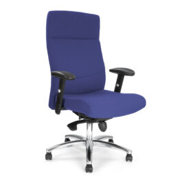 Jester (Blue) High Back Synchro Executive Armchair