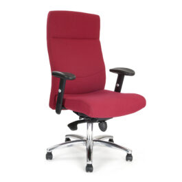 Jester (Wine) High Back Synchro Executive Armchair