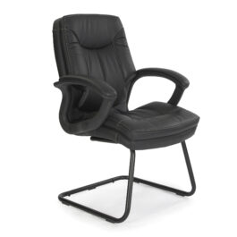 Hudson (Black) Visitors Armchair