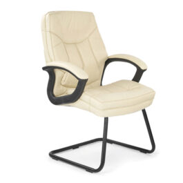 Hudson (Cream) Visitors Armchair