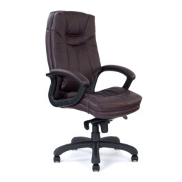 Hudson (Burgundy) High Back Executive Armchair