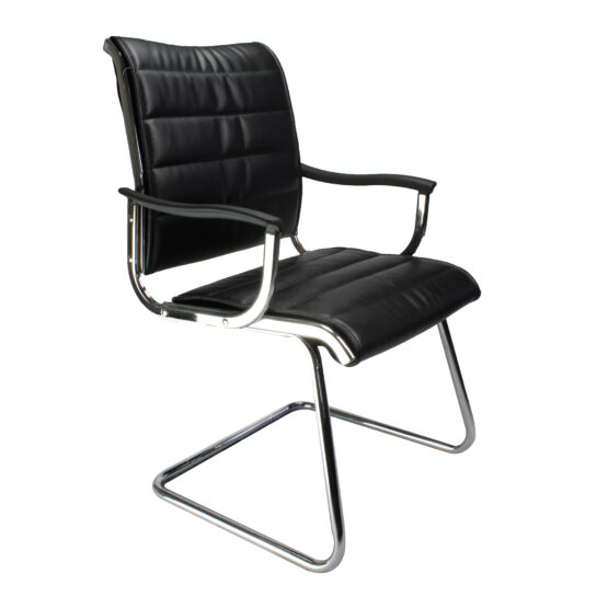 Carbis (Black) Visitors Designer Armchair