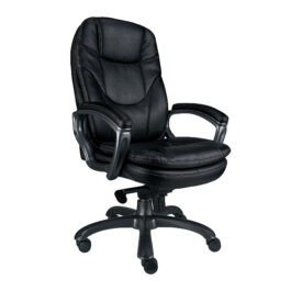 Kiev (Black) Leather Executive Chair