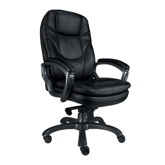 Kiev (Black) Leather Executive Chair