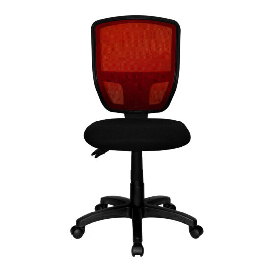 Nexus (Red) Medium Back Mesh Chair - Image 2