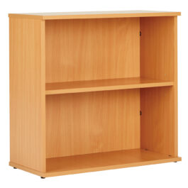 Eco 18 Premium Desk End Bookcase (1 Shelf, H 726)