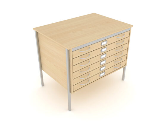 A1 Square Frame Plan Chest 3 Drawers