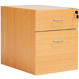 Fraction Pedestals Fixed 2 Drawer Pedestal