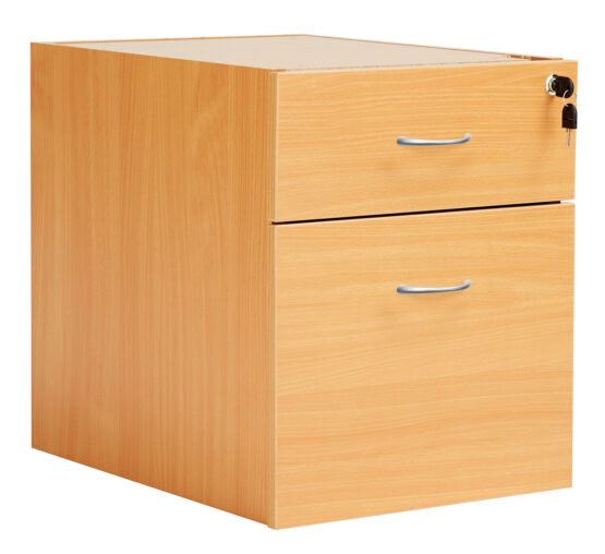 Fraction Pedestals Fixed 3 Drawer Pedestal