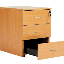Fraction Pedestals Low Mobile Pedestal 3 Drawer