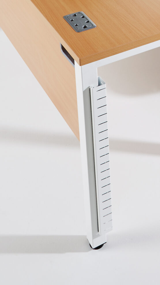 Fraction³ Magnetic Cable Riser (White)
