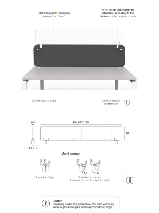 Protect Desk Screen Extension - Image 2
