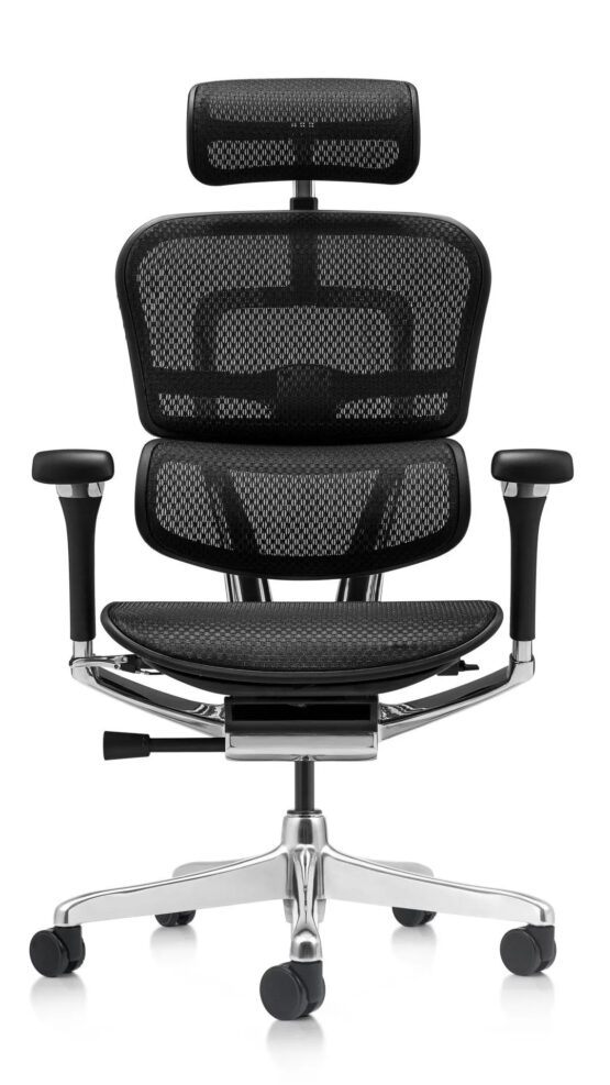 .Ergo Human Office Chair with Head Rest - Image 2