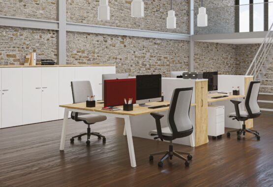 Partage Office Bench Desk - Image 2