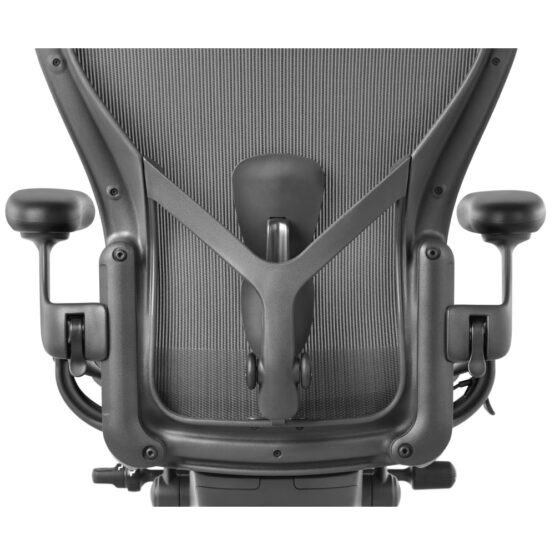 HERMAN MILLER AERON CHAIR GRAPHITE - SIZE B (MEDIUM) - Image 4